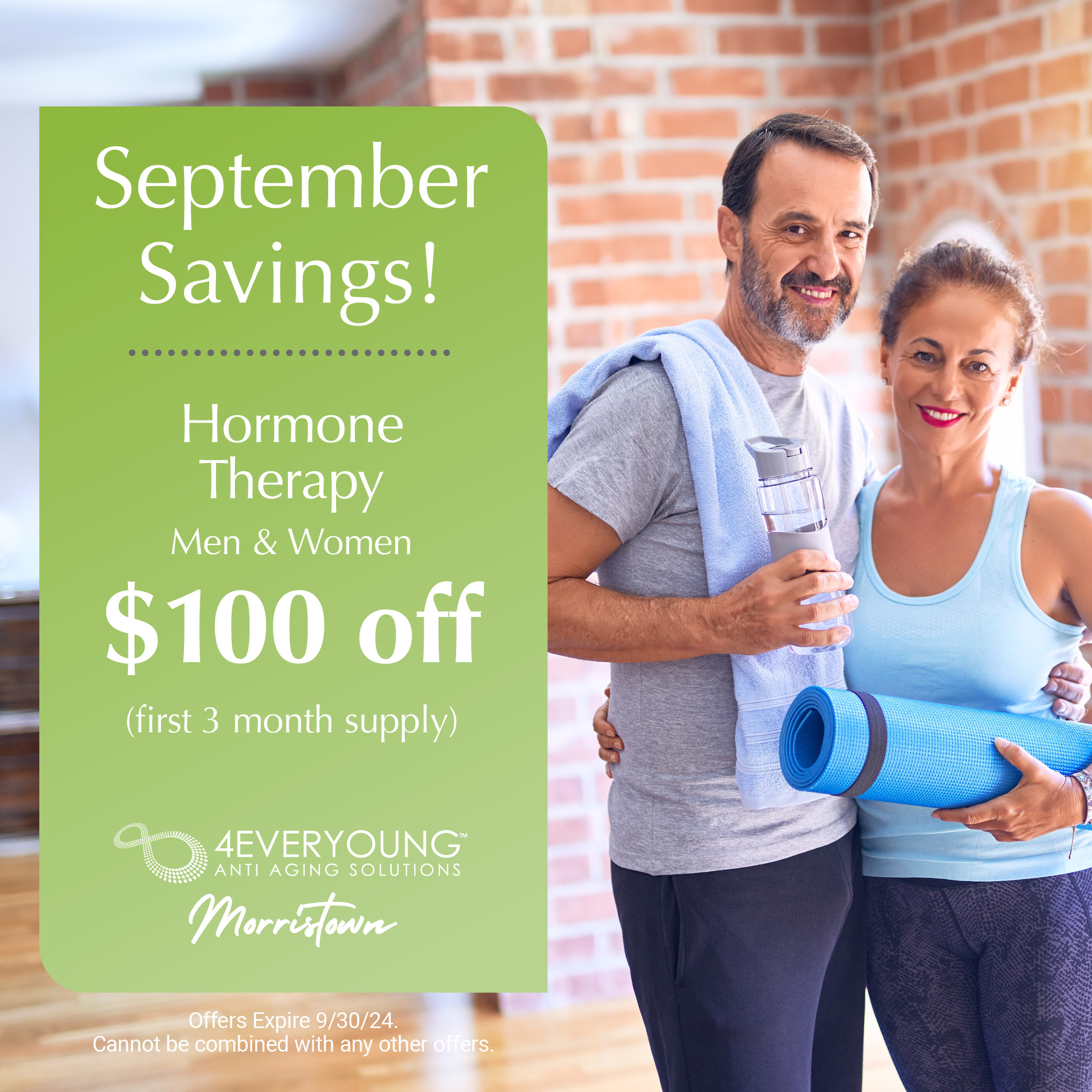 $100 Hormone Therapy