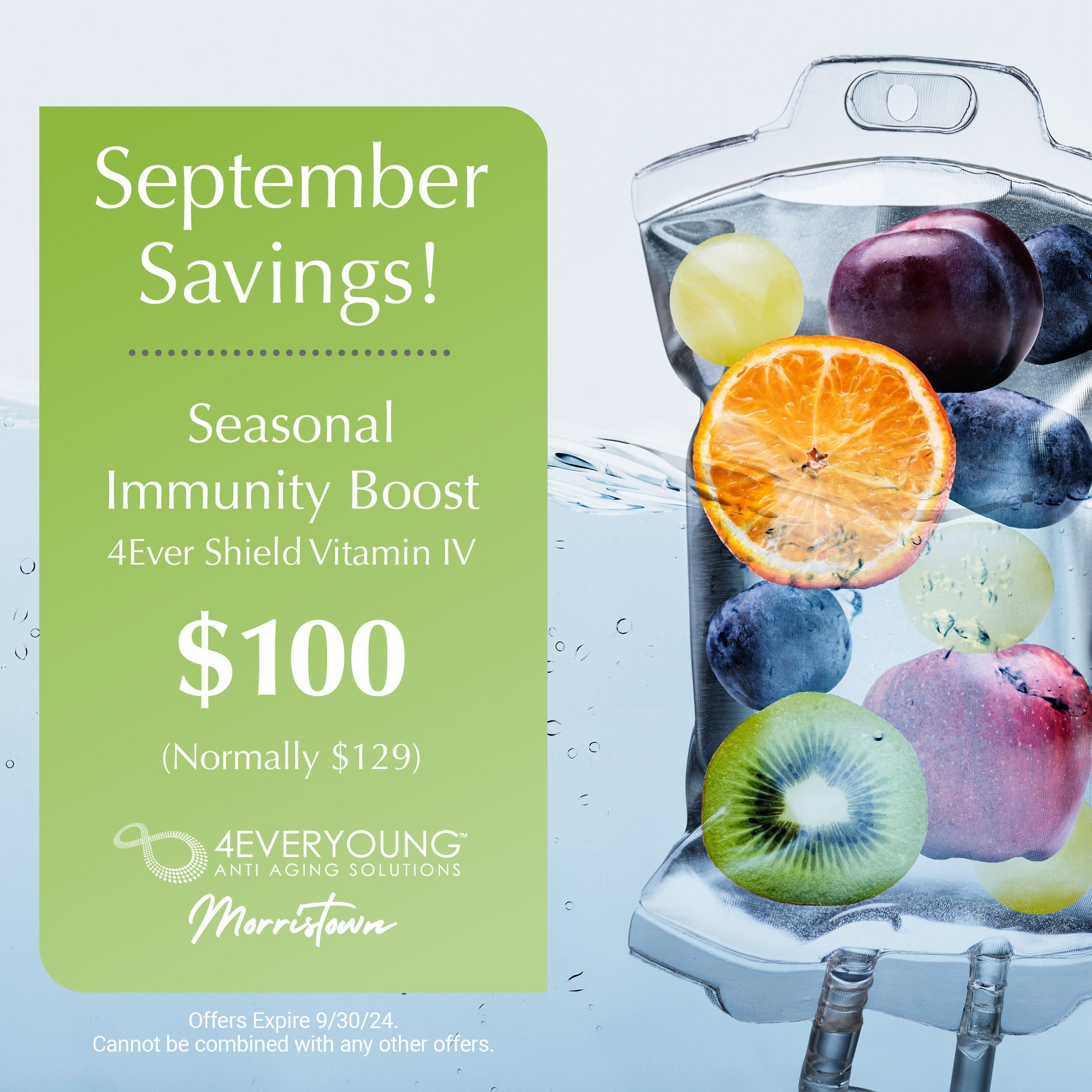 $100 Seasonal Immunity Boost